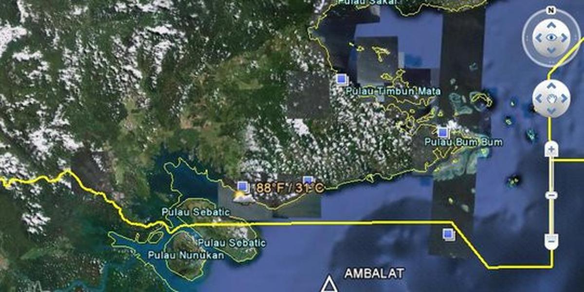 Kapal perang Malaysia masuk perairan Ambalat