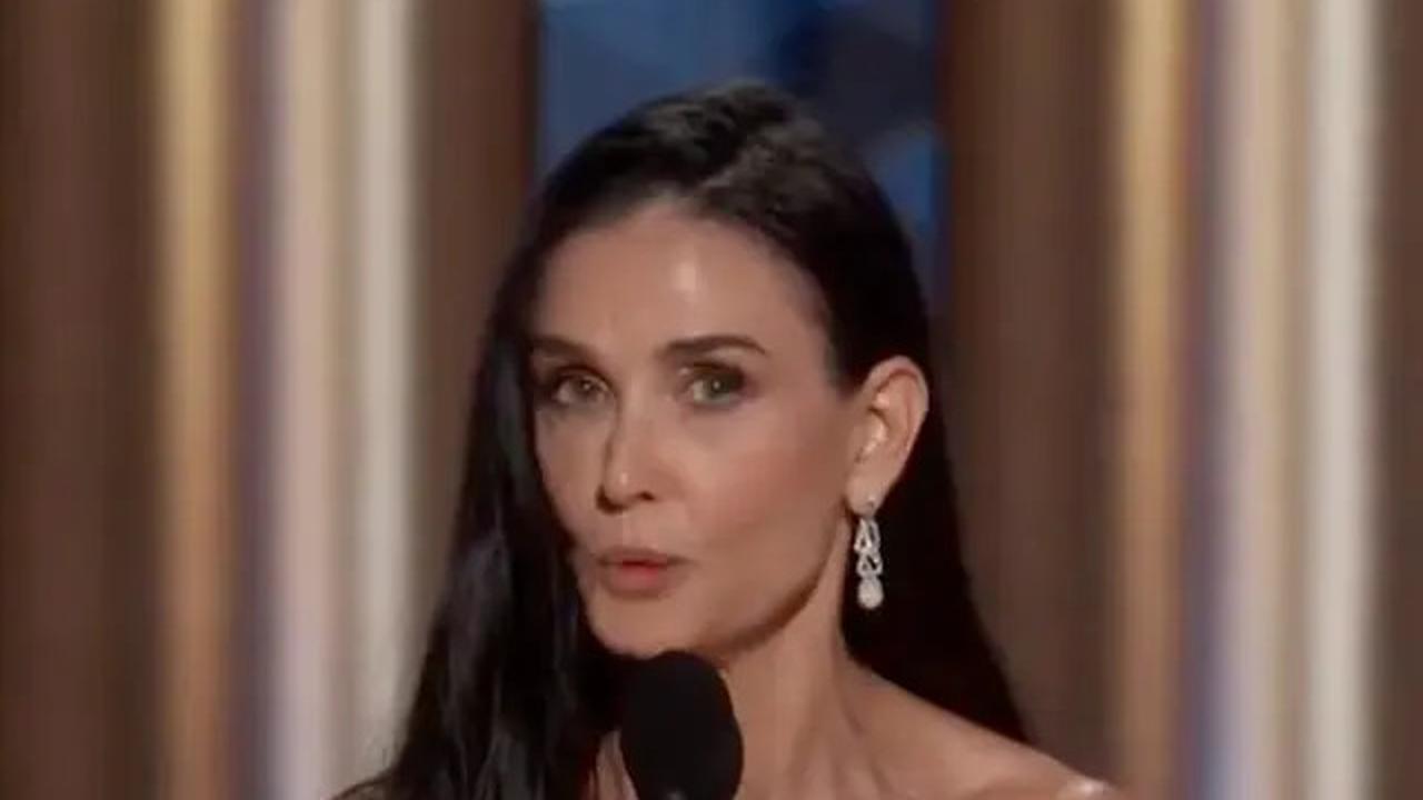 Demi Moore Syok Menang Golden Globe Awards via The Substance, 30 Tahun Lalu Dicap Artis Popcorn