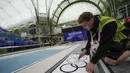 Grand Palais salah satu gedung ikonik di Paris. (AP Photo/Andrew Medichini)