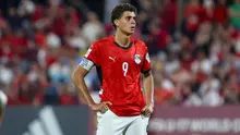 Hamza Abdelkarim saat memperkuat Timnas Mesir pada ajang Piala Afrika 2025. (Istimewa)