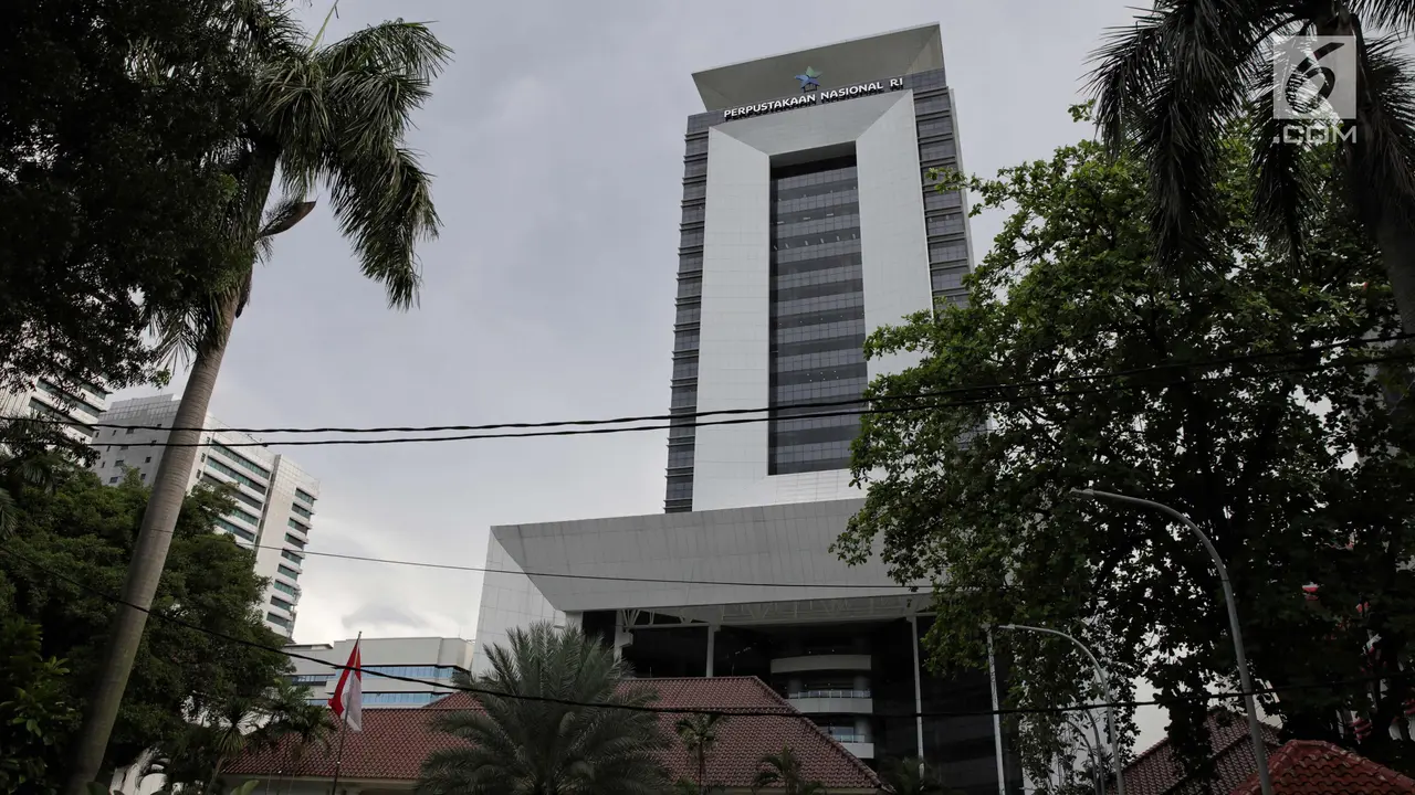 Terlihat Megah, Perpustakaan Nasional RI ini Tertinggi di Dunia
