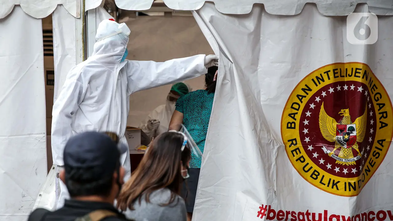 BIN Gelar Tes Swab Massal di Gedung KPU