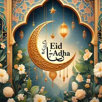 Banner Idul Adha (Meta AI)