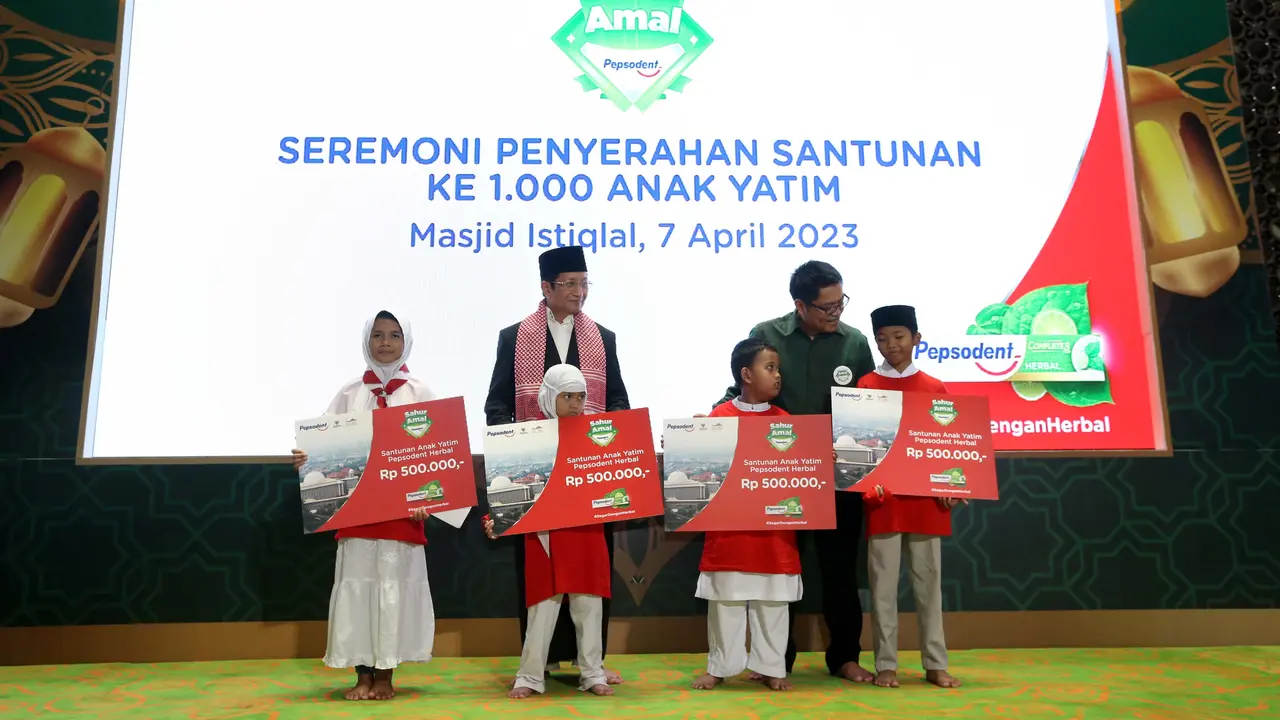 Berbagi Kebahagiaan Santuni 1.000 Anak Yatim Piatu