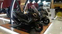 Kymco Downtown 250i dapat mengancam keberadaan Yamaha XMax (Arief/Liputan6.com)
