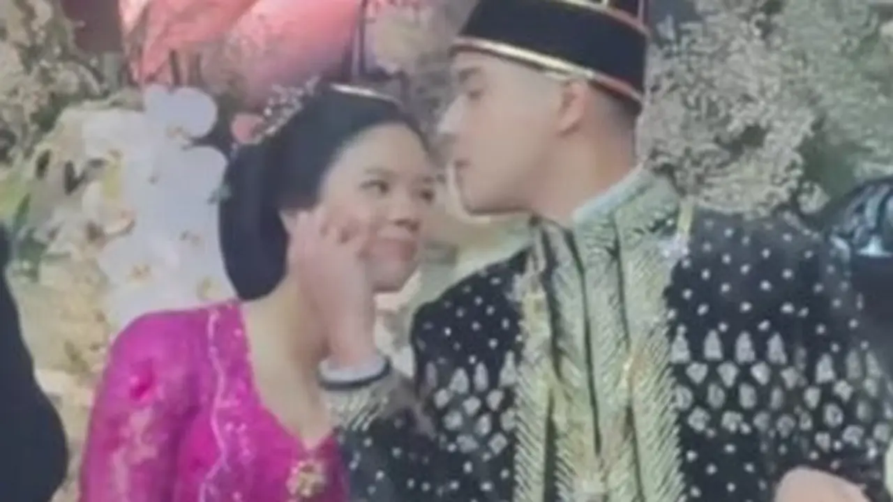 Viral Potret Al Ghazali Cium Kening Safeea di Pelaminan Ngunduh Mantu, Jadi Bukti Sang Kakak Sangat Sayang Adiknya