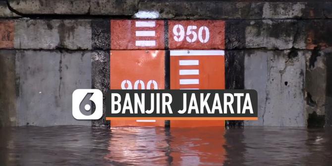VIDEO: Pintu Air Manggarai Siaga Dua, Warga Jakarta Diimbau Waspada