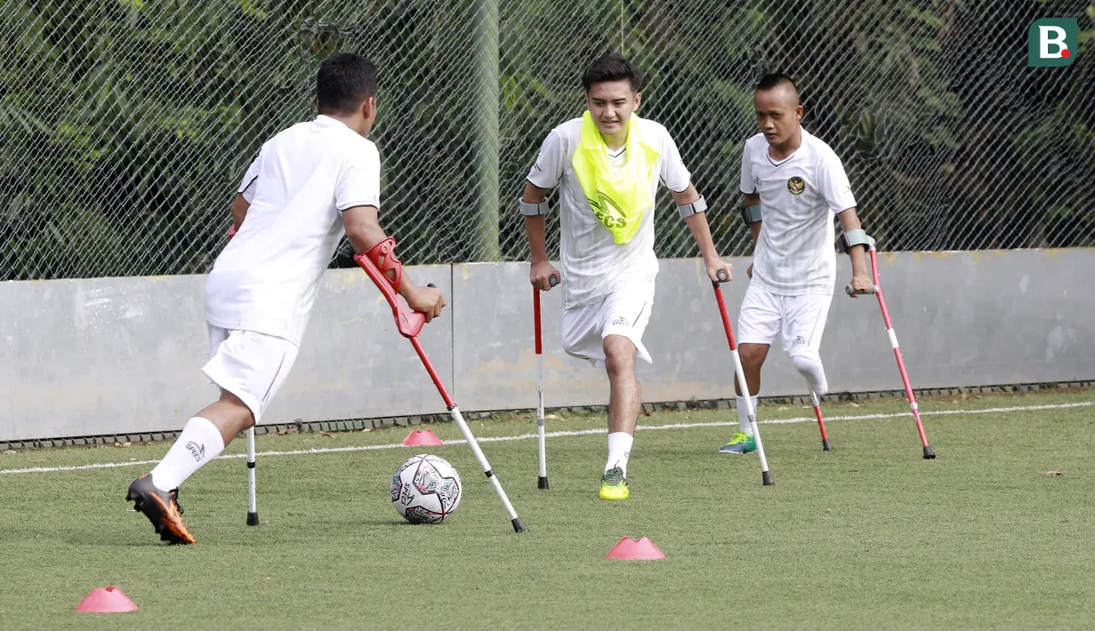 Dalam kualifikasi itu, Indonesia tergabung bersama Bangladesh, Malaysia, dan Nepal sebagai tim tamu. Hasilnya, Indonesia berhasil meraih kemenangan dalam dua pertandingan. (Bola.com/M Iqbal Ichsan)