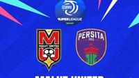 Malut United vs Persita Tangerang di BRI Super League. (Bola.com/Generated AI)