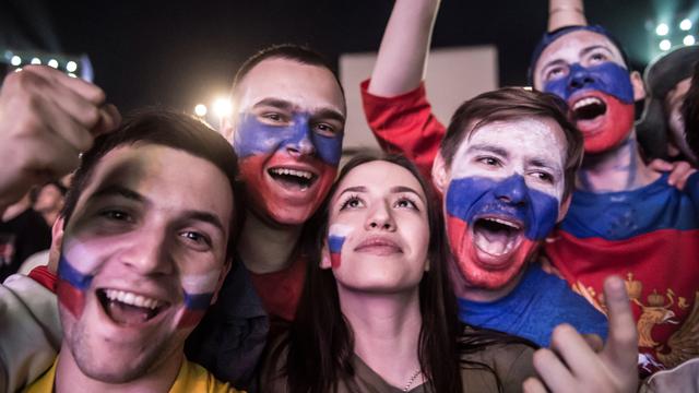 Seantero Rusia Berpesta