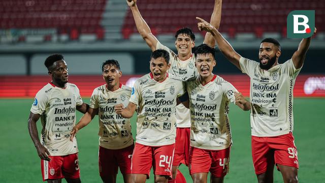 Permalukan Arema FC dengan 3:1, Bali United Kembali Minta Dukungan Suporter