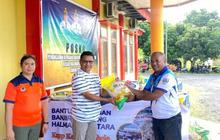 Bantuan Logistik Korban Banjir Halmahera Utara Disalurkan UPP Tobelo untuk Ringankan Beban Warga
