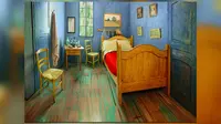 Ingin merasakan 'melihat sekeliling' melalui mata Vincent Van Gogh? Anda tinggal menghubungi Airbnb.