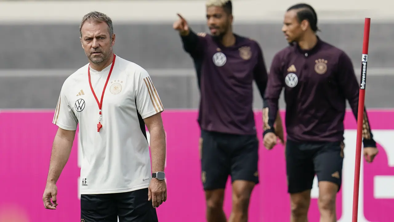 Latihan Jerman Jelang vs Kolombia Friendly 2023