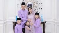 Pengajian 4 bulanan kehamilan Aliya Rajasa (Sumber: Instagram/ruby_26)