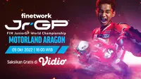 Link Live Streaming FIM JuniorGP World Championship Motorland Aragon 2022 di Vidio : Ada Wakil Indonesia