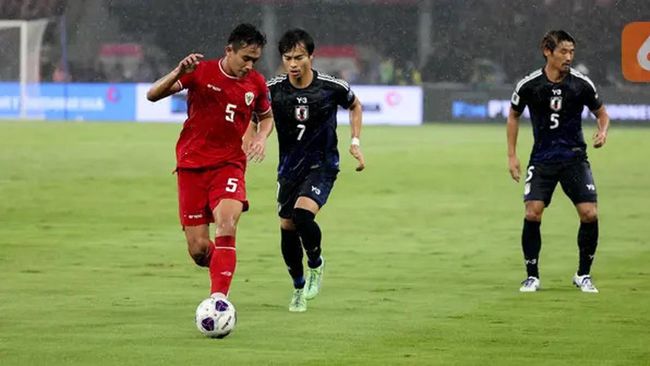 Timnas Indonesia Sempat Memberikan Perlawanan, Sebelum Tertinggal 2 Gol dari Jepang di Babak Pertama