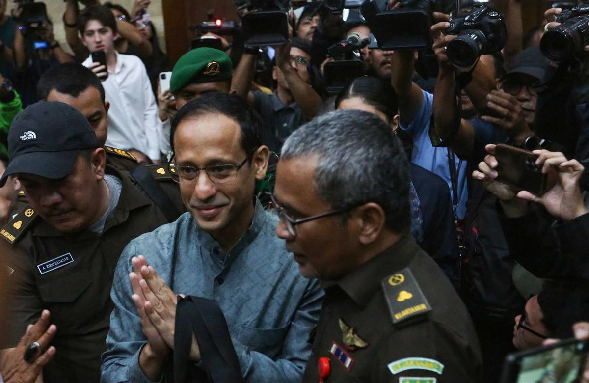 Nadiem haidiri sidang