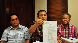 Theresia Pontoh menjadi korban kriminalisasi Pejabat Pembuat Akta Tanah (PPAT) dan ditahan di Pengadilan Negeri Jayapura (Liputan6.com/Johan Tallo)