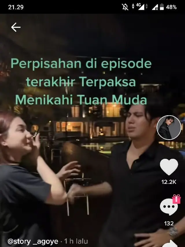 Agoye Mahendra viral di TikTok karena menangis berpisah dengan sinetronnya yang tamat