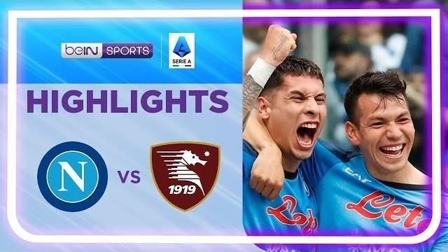 Berita video highlights Liga Italia, Napoli ditahan imbang Salernitana 1-1