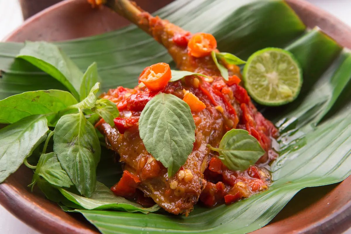 resep ayam penyet sambal bawang