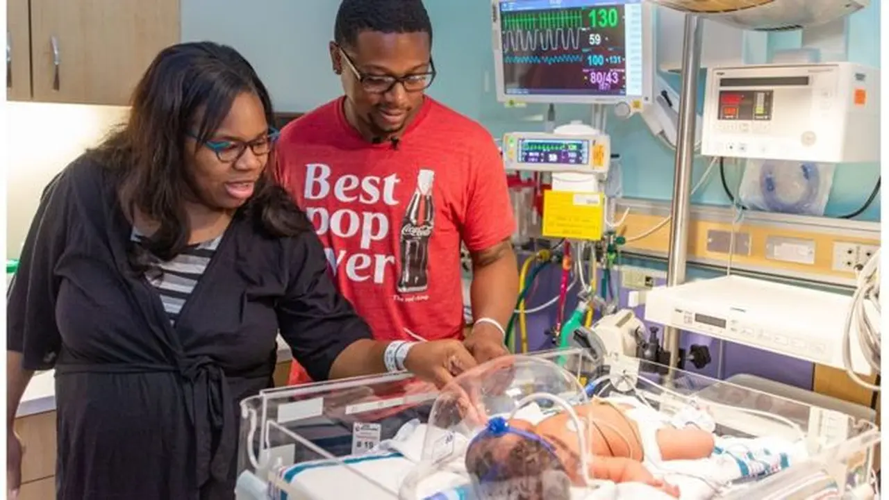 Bayi unik yang lahir pada peringatan tragedi 11 September atau 9/11. (Dokumentasi Methodist Healthcare)