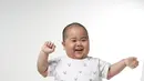 Masih ingat dengan wajah anak satu ini? Baby Tatan menjadi viral di media sosial karena berbagai tingkah lakunya. (FOTO: instagram.com/jrsugianto/)
