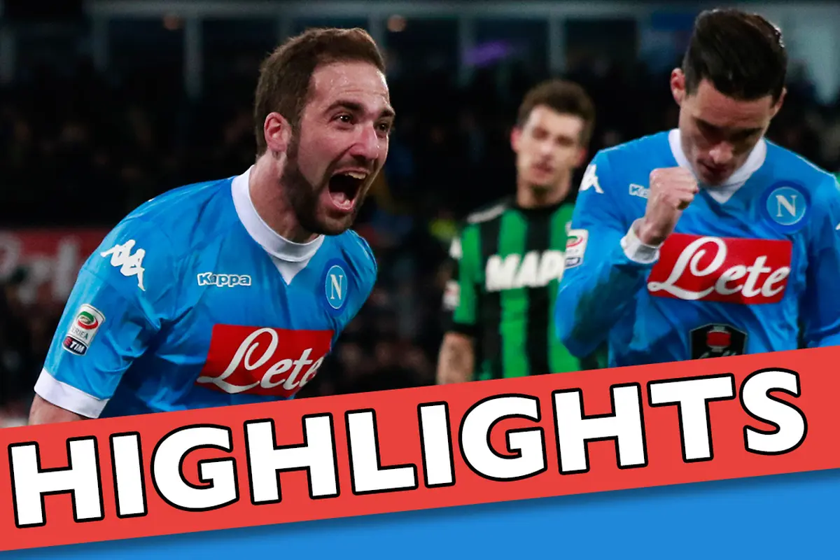 Napoli 3-1 Sassuolo, Higuain Tambah Koleksi 2 Gol