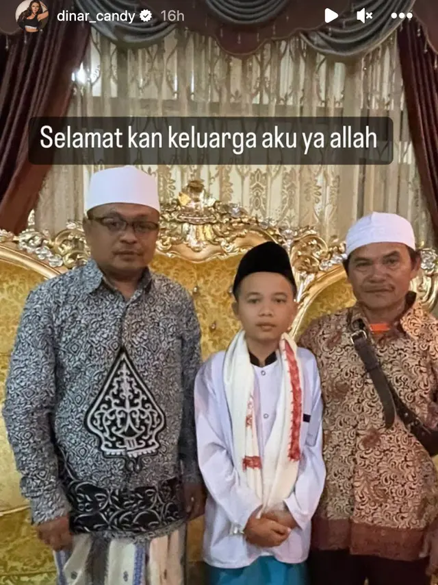 Unggahan Dinar Candy. (Foto: Dok. Instagram @dinar_candy)