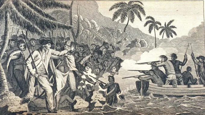 James Cook temukan Kepulauan Hawaii pada 18 Januari 1778. (Wikipedia)