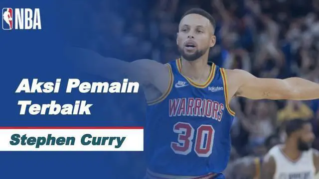 Berita Video, Aksi-aksi Stephen Curry Saat Golden State Warriors Kalahkan Chicago Bulls di NBA 2021/2022