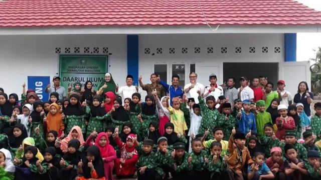 Gandeng Habitat for Humanity, Samsung Bangun 108 Rumah untuk Warga Bangka