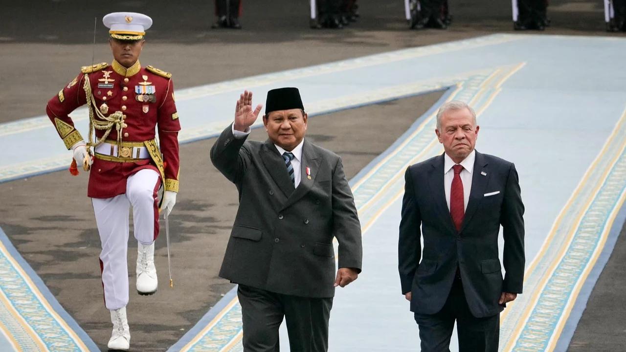 FOTO: Presiden Prabowo Sambut Raja Yordania di Jakarta, Agenda Bilateral Digelar di Istana Merdeka