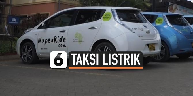 VIDEO: Taksi Listrik Bantu Tekan Polusi Kendaraan Bermotor di Kenya