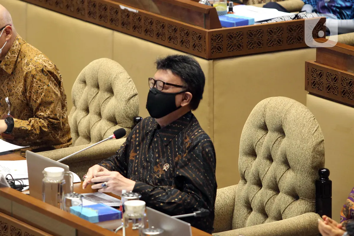 FOTO: Tjahjo Kumolo dan DPR Bahas Rekrutmen CPNS Tahun 2021