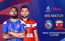 Saksikan Live Streaming BRI Super League Pekan ke-15: Arema FC vs Madura United, Eksklusif di Vidio