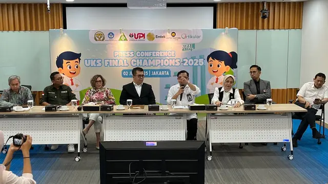 Dirjen Pendidikan Anak Usia Dini, Dasar & Menengah, Gogot Suharwoto mengatakan tentang lomba UKS Final Champions selaras  Kampanye Sekolah Sehat Kemendikbud/
