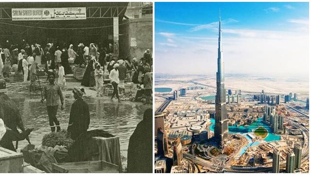 Puluhan Tahun Berlalu, Ini 6 Potret Perubahan Kota Dubai Dulu Vs Kini