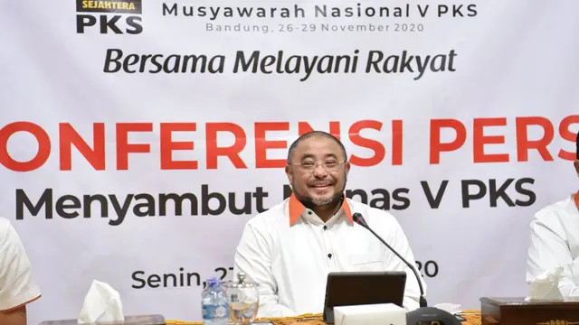 Sekjen PKS Habib Aboe Bakar Alhabsy memberikan bocoran terkait acara Musyawarah Nasional V PKS mendatang. (Istimewa)