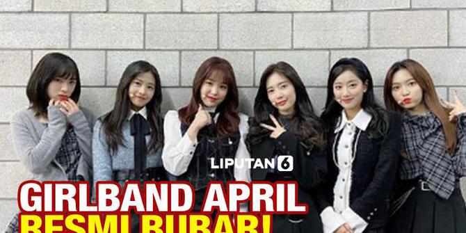 VIDEO: Girlband Korea 'April' Resmi Bubar, Bagaimana Nasib Personelnya?