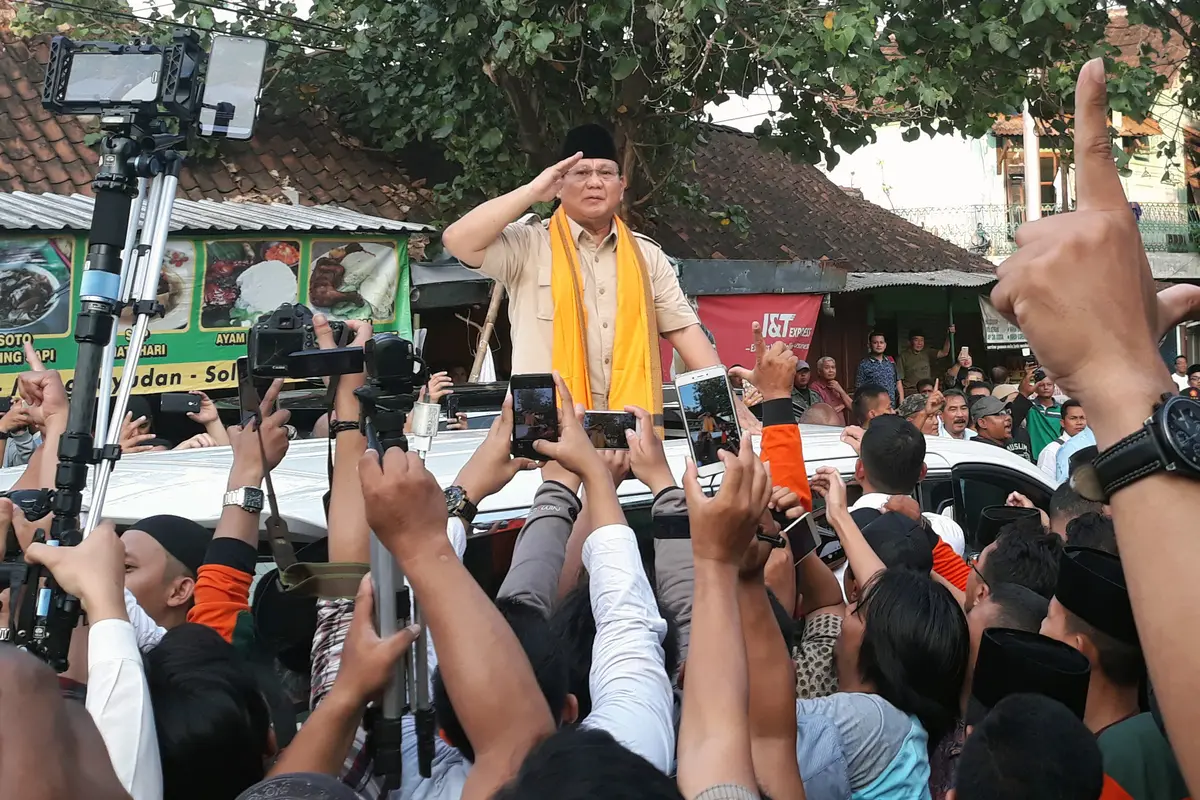 Capres Nomor Urut 02 Prabowo Subianto