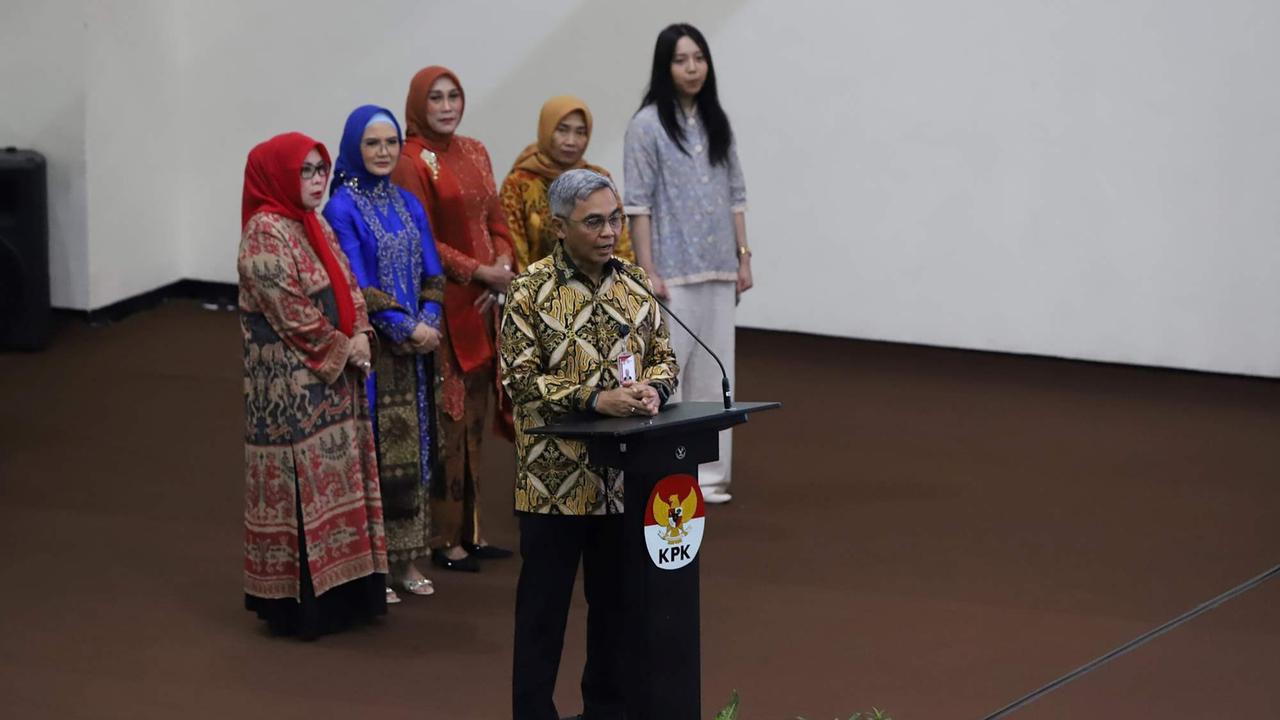 Pimpinan dan Dewas KPK ucap pakta integritas