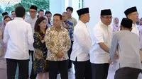 Momen Sejumlah Menteri dan Pejabat Negara Antre Ingin Halalbihalal dengan Prabowo