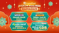 ShopeeFood Hadirkan Diskon Kuliner Ramadan 2026, dari Serbu Takjil hingga Misi Berhadiah Mobil