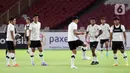 Indonesia U-22 akan berlaga melawan Lebanon U-22 pada Jumat (14/4) dan Minggu (16/4) mendatang. (Liputan6.com/Helmi Fithriansyah)