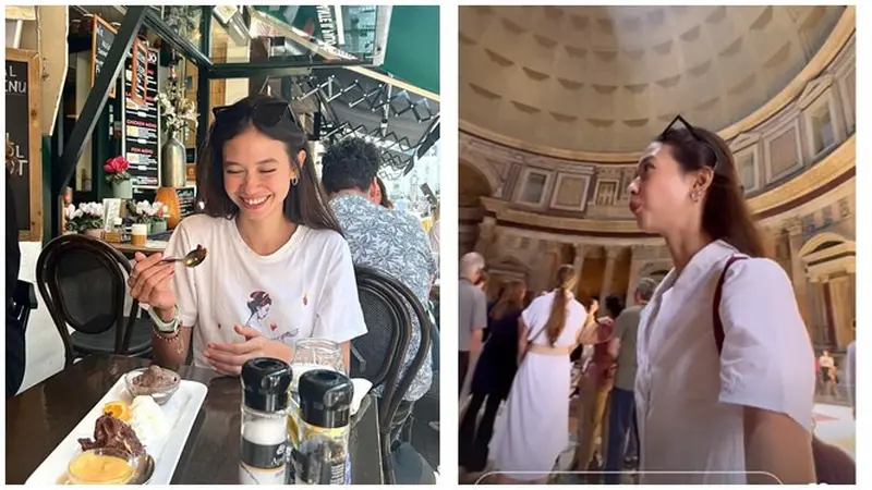 8 Momen Liburan Yuki Kato di Belanda dan Italia, Seru Banget