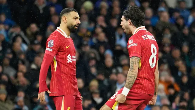 Foto: 1 Gol dan 1 Assist Salah Fantastis, Manchester City Menangis di Liga Inggris