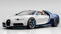 Bugatti Chiron Grand Sport jadi mobil paling gila serta jadi 'pengering rambut' paling cepat.
