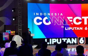 Managing Director PT Elang Mahkota Teknologi Tbk (EMTEK), Sutanto Hartono dalam pembukaan Indonesia Connect Outlook 2026, di The Hall Senayan City, SCTV Tower, Jakarta, dikutip Kamis (4/12/2025). (Liputan6.com/Arief)